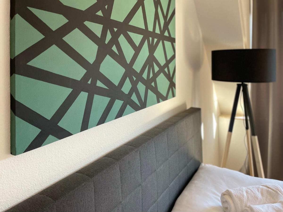 Amao-Green I 90Qm I Penthouse Maisonette Mit Rooftop I City Center I King-Size Betten Lahr  Exterior foto